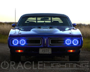 Oracle Pre-Installed Lights 5.75 IN. Sealed Beam - Blue Halo ORACLE Lighting Headlights