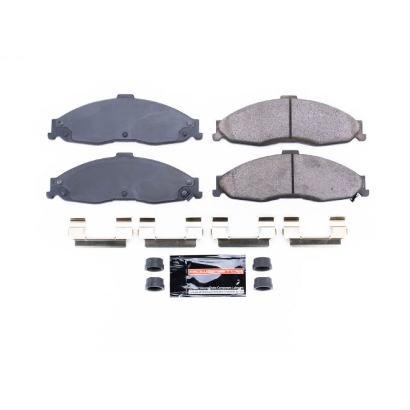 Power Stop 98-02 Chevrolet Camaro Front Z23 Evolution Sport Brake Pads w/Hardware PowerStop Brake Pads - Performance