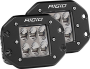 Rigid Industries D2 - Flush Mount - Driving Pair Rigid Industries Light Bars & Cubes