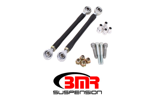 BMR 08-17 Challenger Rear Sway Bar End Link Kit - Black BMR Suspension Suspension Arms & Components