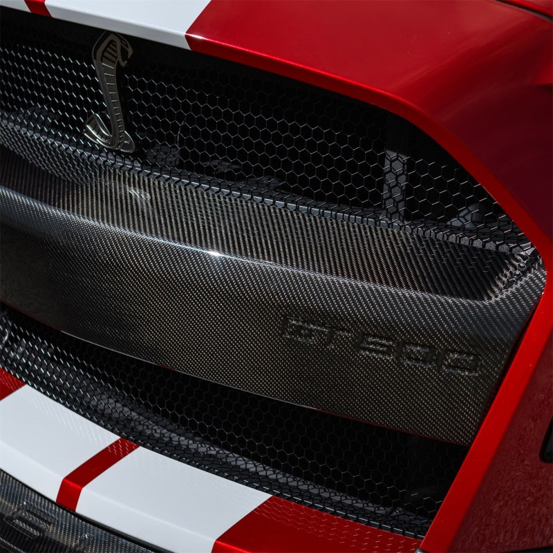 Ford Racing 20-21 Mustang GT500 Carbon Fiber Bumper Insert Ford Racing Bumper Covers - Front