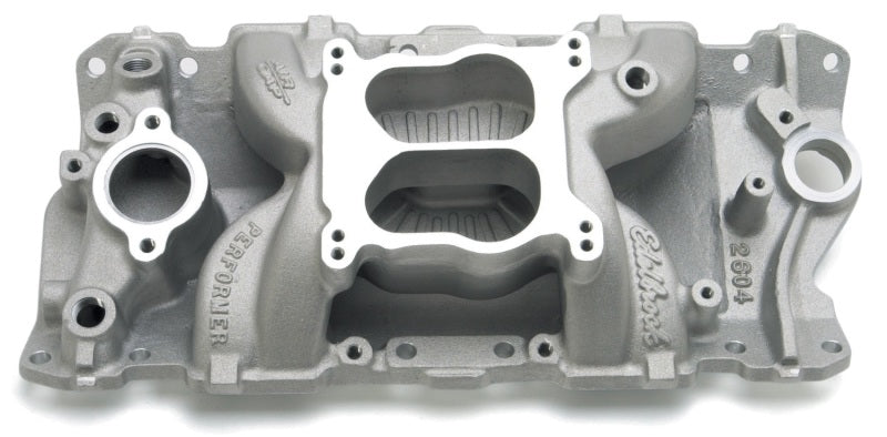 Edelbrock Intake Manifold Performer Air-Gap S/B Chevy 87-95 STD Flange/Sprdbore Edelbrock Intake Manifolds