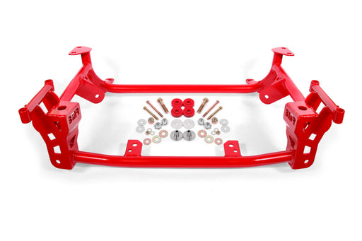 BMR 15+ Ford Mustang GT Lightweight K-Member - Red BMR Suspension Crossmembers