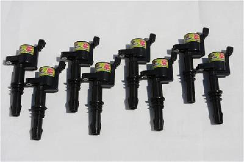 Granatelli 05-10 Ford 4.6L/5.4L 3V OEM Coil Packs - Black (Set of 8) Granatelli Motor Sports Ignition Coils - Upgrade