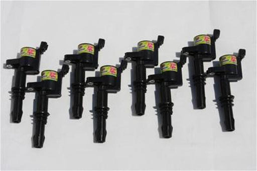 Granatelli 05-10 Ford 4.6L/5.4L 3V OEM Coil Packs - Black (Set of 8) Granatelli Motor Sports Ignition Coils - Upgrade