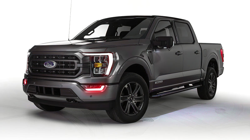 Oracle 21-22 Ford F-150 ColorSHIFT RGB+W Fog Light DRL Upgrade Kit w/ No Controller ORACLE Lighting Headlights