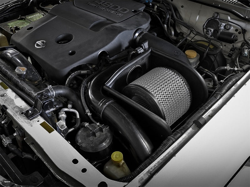 aFe Magnum FORCE Stage-2 Pro DRY S Cold Air Intake System 01-16 Nissan Patrol (Y61) I6 4.8L aFe Cold Air Intakes