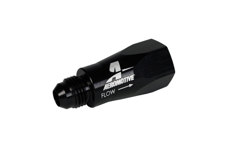 Aeromotive In-Line Full Flow Check Valve (Male -6 AN Inlet / Female -6 AN Outlet) Aeromotive Valves