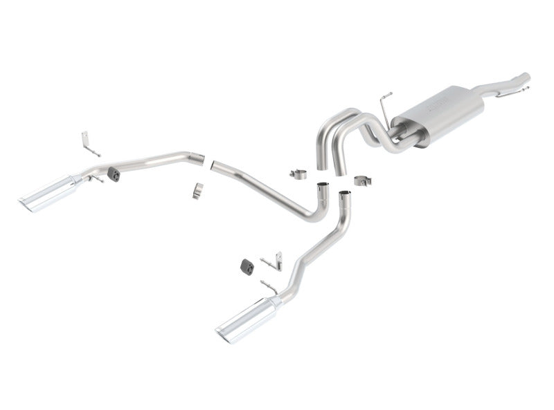 Borla 05-08 Ford F-150 66in/78in Bed 4dr SS Catback Exhaust Borla Catback