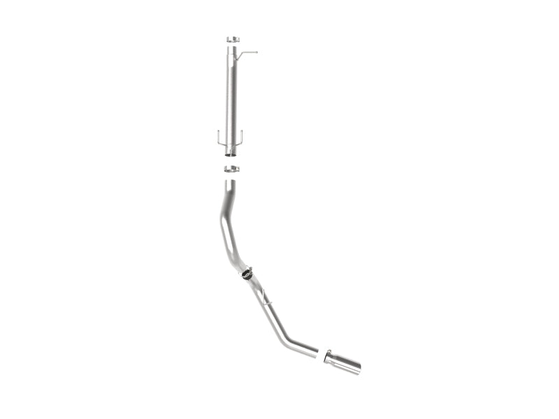aFe Apollo GT Series 3-1/2in 409 SS Axle-Back Exhaust 17-20 Ford F-250/F-350 Polished Tip No Muffler aFe Axle Back
