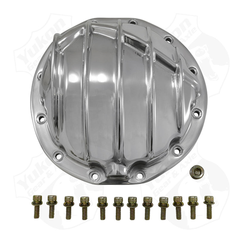 Yukon Gear Polished Aluminum Cover For GM 12 Bolt Car Yukon Gear & Axle Diff Covers