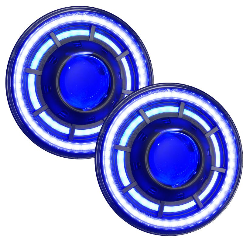 Oracle Oculus 7in ColorSHIFT Bi-LED Projector Headlights for Jeep Wrangler JK ORACLE Lighting Headlights