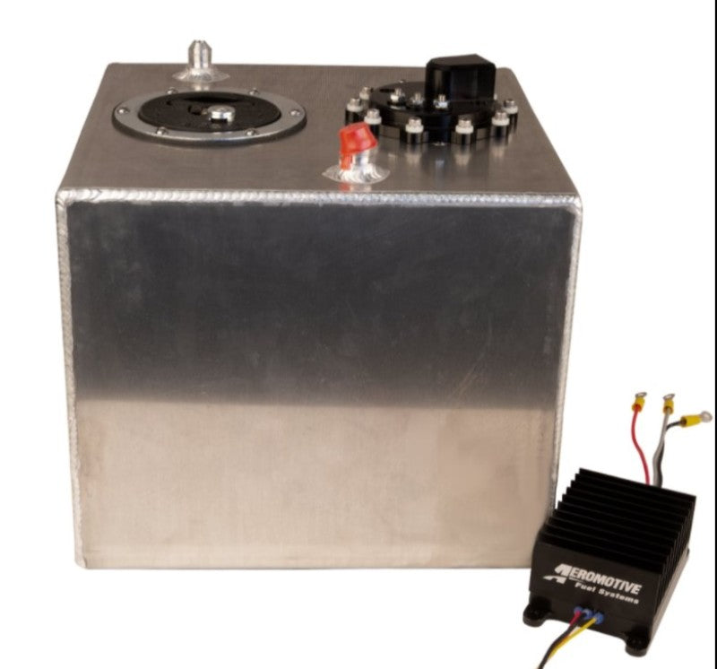 Aeromotive Fuel Cell TVS 6 Gal 90-Deg Outlet Brushless Spur 3.5 Aeromotive Fuel Tanks