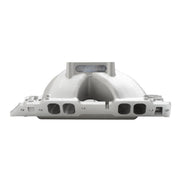 Edelbrock Manifold Chevy BB 9 8 Deck (Short) Super Victor 565 Thick Flange Rect Port Heads Edelbrock Intake Manifolds