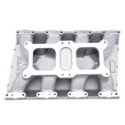 Edelbrock Intake Manifold Chrysler Gen II 426-572 Hemi Dual Quad Single Plane for Carburetors Edelbrock Intake Manifolds