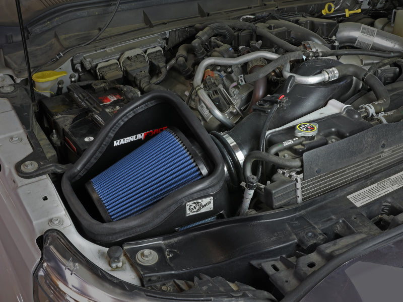 aFe MagnumFORCE Intakes Stage-2 P5R AIS P5R Ford Diesel Trucks 11-15 V8-6.7L (td) aFe Cold Air Intakes