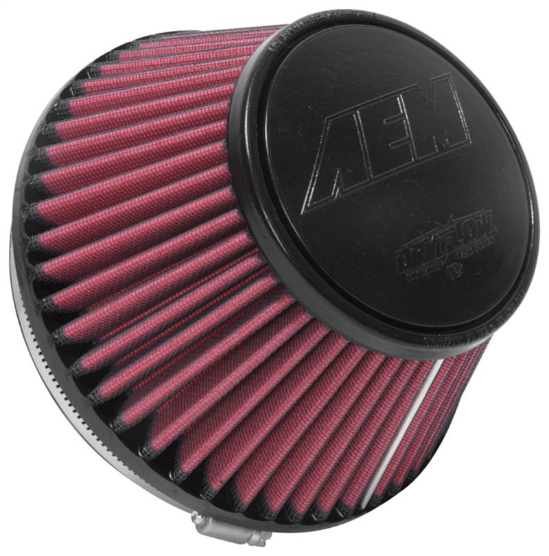 AEM 6 in x 4 in Dryflow Tapered Conical Air Filter AEM Induction Air Filters - Universal Fit