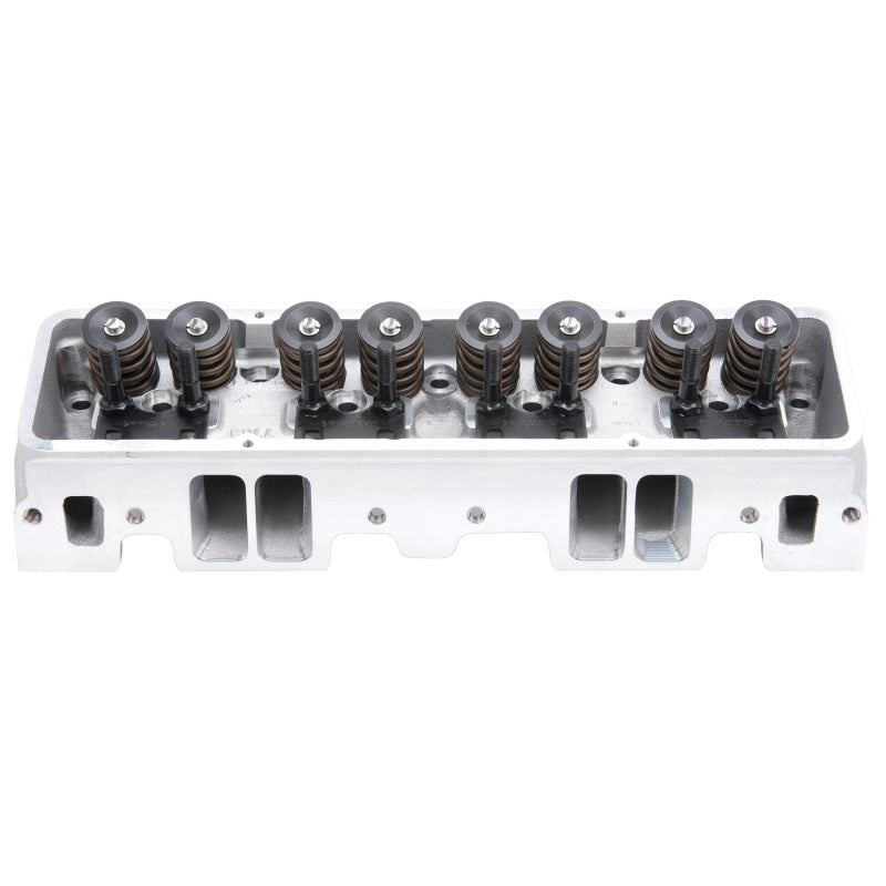 Edelbrock Single Victor Jr 64cc Head SBC Solid Roller Cams Edelbrock Heads