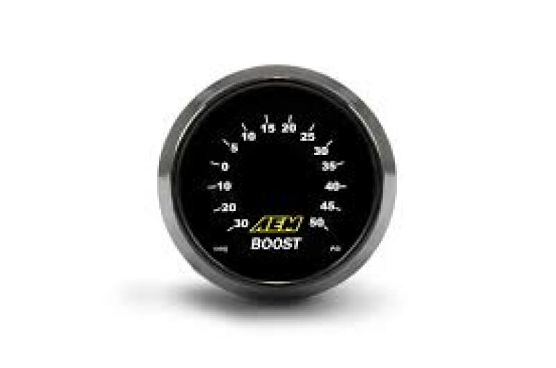 AEM 52mm Boost Digital Gauge -30-50psi AEM Gauges