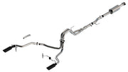 Borla F-150 2021 5.0L 4dr CC SB EC STB Lariat/KR/Platinm/LTD 3/2.25 SRE Cat-Back ATAK Black CHR Tips Borla Catback
