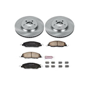 Power Stop 11-14 Ford Mustang Front Autospecialty Brake Kit PowerStop Brake Kits - OE