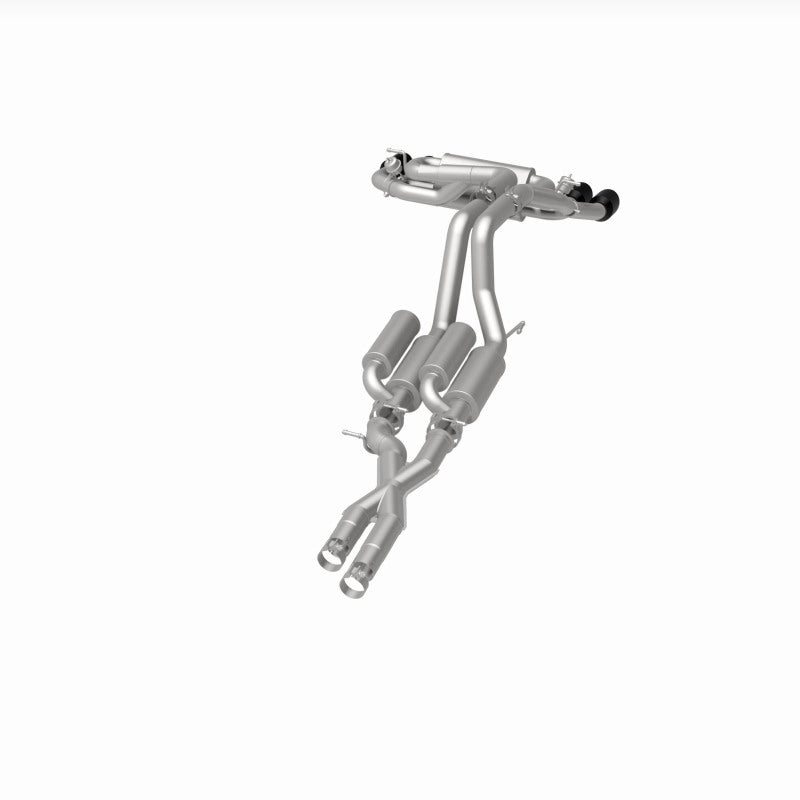 MagnaFlow 21-22 Jeep Wrangler V8 6.4L Street Series Cat-Back Exhaust w/ Black Tips