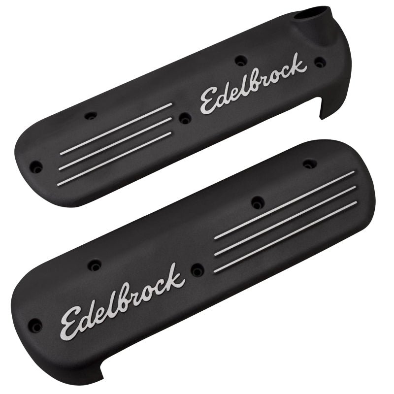 Edelbrock Coil Cover GM Gen 3 LS1 Black Coated Edelbrock Engine Covers