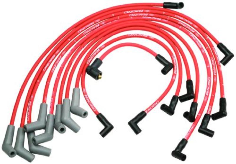 Ford Racing 9mm Spark Plug Wire Sets - Red Ford Racing Spark Plug Wire Sets