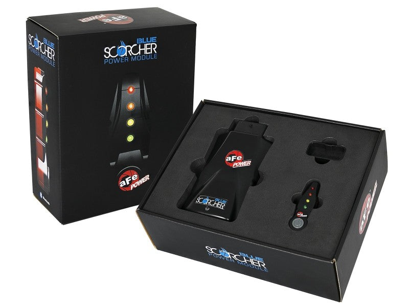 aFe Scorcher Blue Module 2021 Ford F-150 V6-2.7L (tt)/3.5L (tt) aFe In-Line Modules