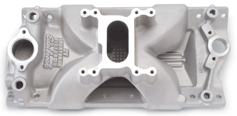 Edelbrock Victor Jr 2Bbl Manifold Edelbrock Intake Manifolds