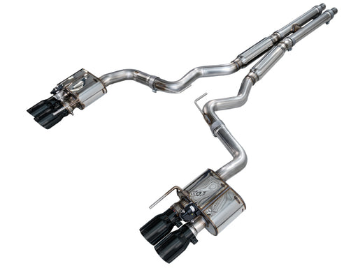 AWE Tuning 18-23 S550 Mustang GT SwitchPath Exhaust - Diamond Black Tips AWE Tuning Catback