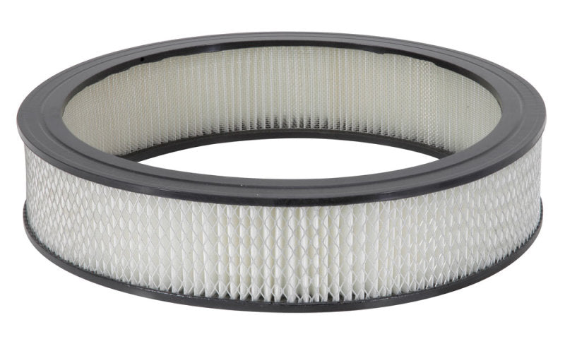 Spectre Round Air Filter 14in. x 3in. - White (Paper) Spectre Air Filters - Universal Fit