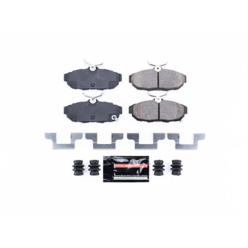 Power Stop 11-14 Ford Mustang Rear Z23 Evolution Sport Brake Pads w/Hardware PowerStop Brake Pads - Performance