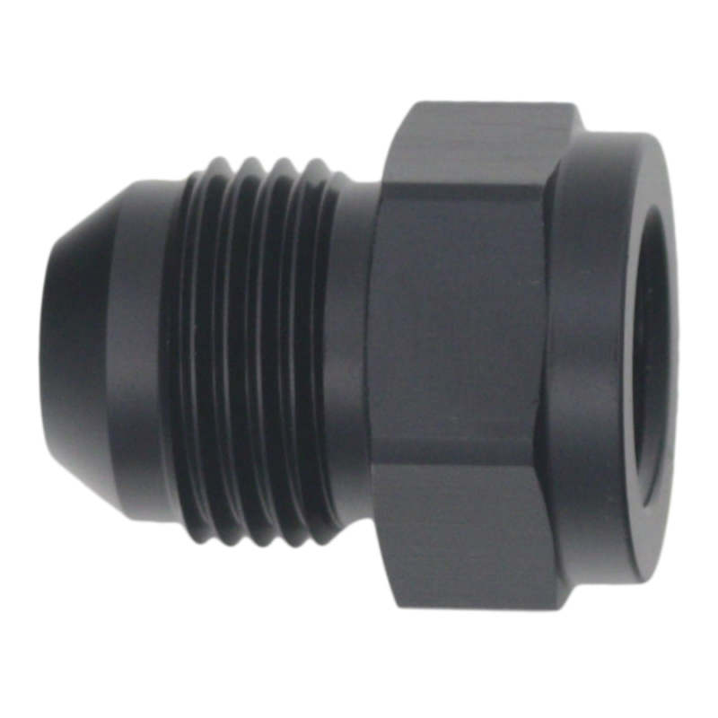 DeatschWerks 6AN Female Flare to 8AN Male Flare Expander - Anodized Matte Black DeatschWerks Fittings