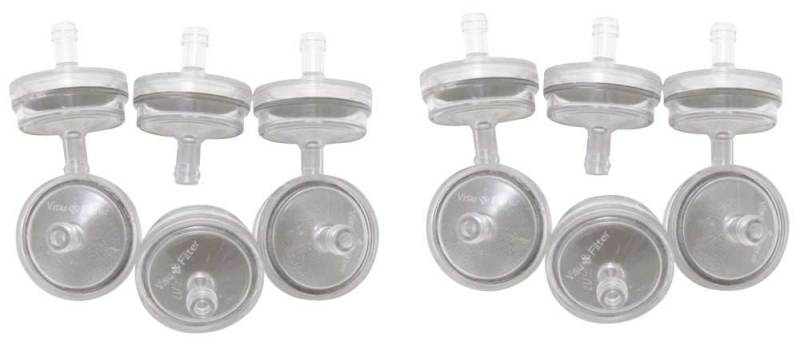 K&N Stainless Mesh Fuel Filter 12in LN Gas Filter .25in FLG 1.75in L K&N Engineering Air Intake Components