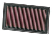 K&N Replacement Panel Air Filter 2005 Renault Clio III 1.4L 9.25in OS L x 5.5in OS W x 1.125in H K&N Engineering Air Filters - Drop In