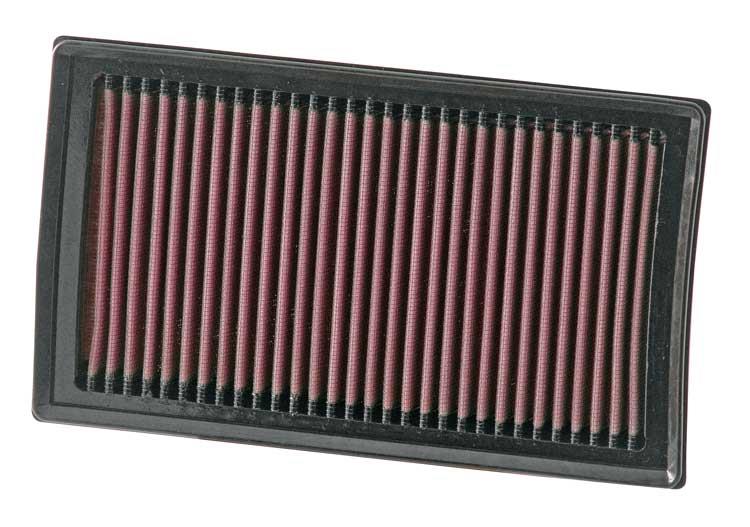 K&N Replacement Panel Air Filter 2005 Renault Clio III 1.4L 9.25in OS L x 5.5in OS W x 1.125in H K&N Engineering Air Filters - Drop In