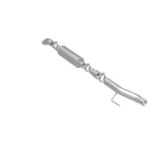 MagnaFlow Cat-Back, SS, 2.5/3in, Turn Down In Front Rear Tire 2015 Ford F150 5.0L V8 Ext Cab Magnaflow Catback