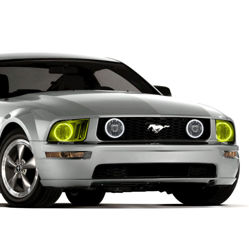 Oracle Ford Mustang 05-09 Halo Kit - ColorSHIFT w/ BC1 Controller ORACLE Lighting Headlights