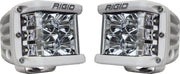 Rigid Industries D-SS - Flood - Set of 2 - White Housing Rigid Industries Light Bars & Cubes