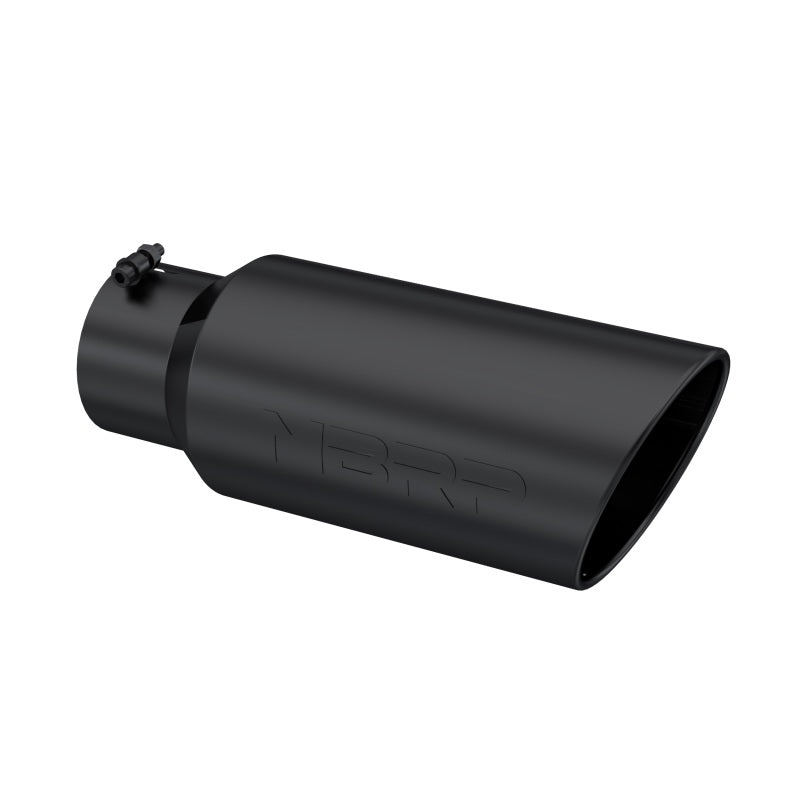 MBRP Universal Tip 7in O.D. Rolled End 5in inlet 18in length Black MBRP Tips