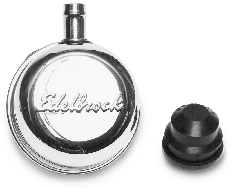 Edelbrock Round Cap w/ Nipple Edelbrock Valve Covers