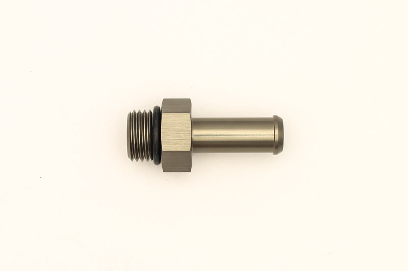 DeatschWerks 6AN ORB Male To 3/8in Barb Fitting (Single Barb - Incl O-Ring) DeatschWerks Fittings