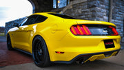 Corsa 2015-2017 Ford Mustang GT Fastback 5.0 3in Xtreme Cat Back Exhaust w/ Dual Black 4.5in Tips CORSA Performance Catback