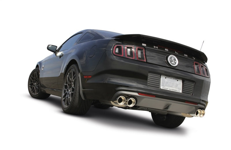 Borla 13-14 Mustang Shelby GT500 GT 5.8L V8 RWD Dual Split Rear Exit ATAK Exhaust Rear Section Only Borla Catback