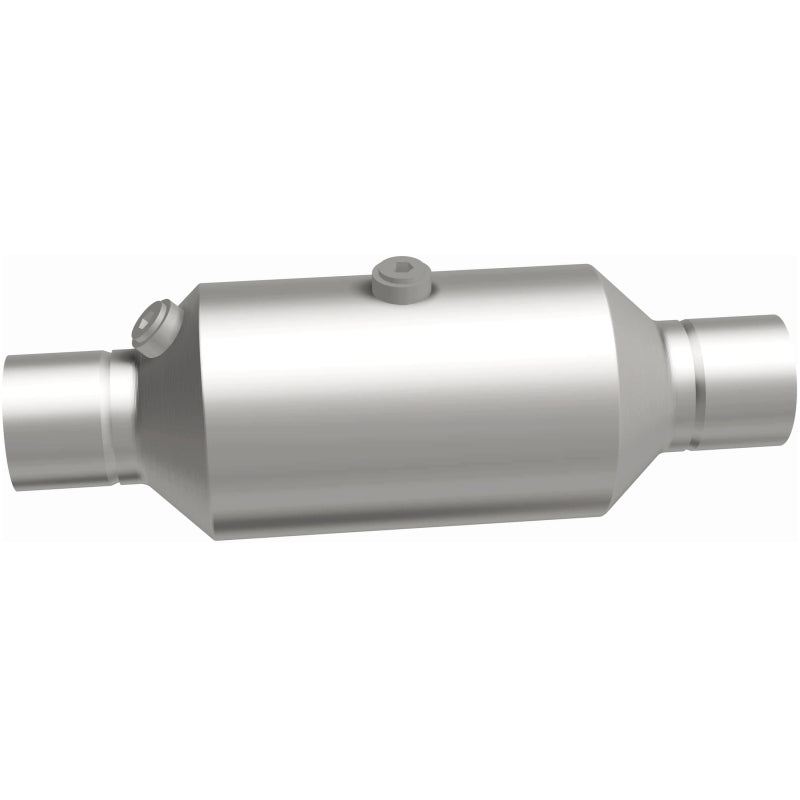 Magnaflow 2.50 w/dual O2 5in. Spun Universal Converter Magnaflow Catalytic Converter Universal
