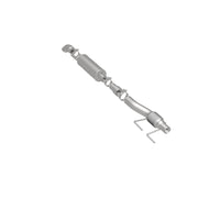 MagnaFlow Cat-Back, SS, 2.5/3in, Turn Down In Front Rear Tire 2015 Ford F150 2.7L V6T Ext Cab Magnaflow Catback