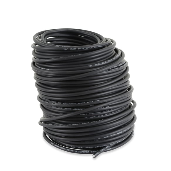 MSD Super Conductor Bulk Wire, Black 300' 34053 MSD Autoparts