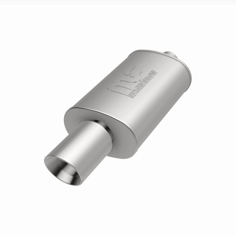 MagnaFlow Muffler W/Tip Mag Rs 14X5X8 2.25/4. Magnaflow Muffler
