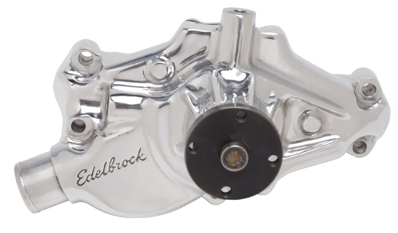 Edelbrock Water Pump High Performance Chevrolet 1984-91 350 CI V8 Corvette Short Style Edelbrock Water Pumps